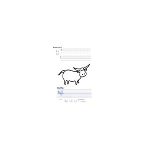 Imprimer la page d'écriture sur le buffle 