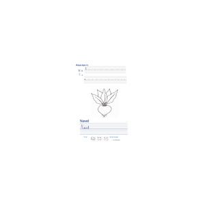 Imprimer la page d'écriture sur le navet