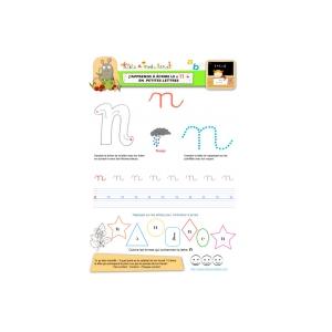 Apprendre à écrire le "N" de nuage en minuscule