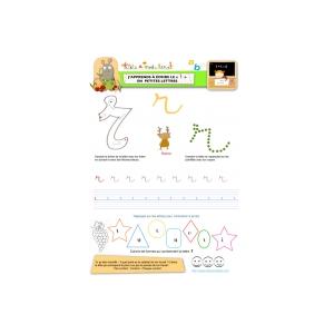 Apprendre à écrire le "R" de Renne en minuscule