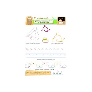 Apprendre à écrire le "S" de Sauterelle en minuscule
