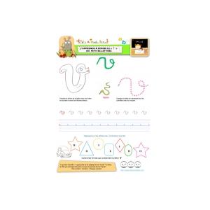 Apprendre à écrire le "V" de Vipère en minuscule