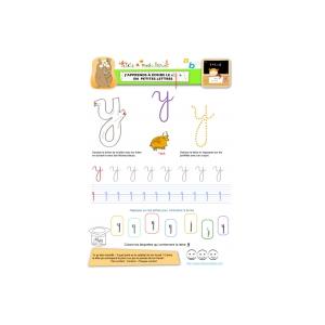 Apprendre à écrire le "Y" de Yack en minuscule