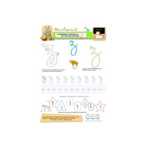 Apprendre à écrire le "Z" de Zébu en minuscule