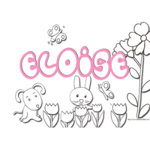 Coloriage Eloïse