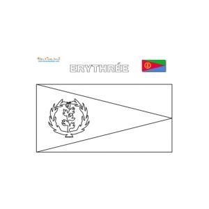 Les drapeaux d'Afrique, coloriage des drapeaux d'Afrique