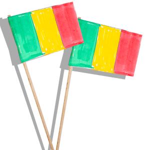 Fanion pour le Mali