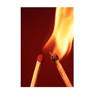 dangers du feu pour bébé