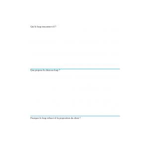Fiche de lecture sur le loup et le chien page 2