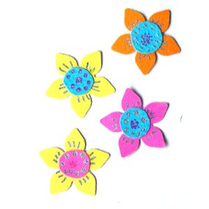 Fabriquer ses fleurs de décoration et scrapbooking