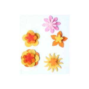 Fleurs de scrapbooking