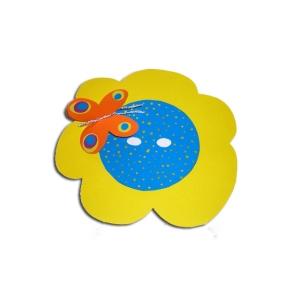 Réaliser un masque fleur et papillon