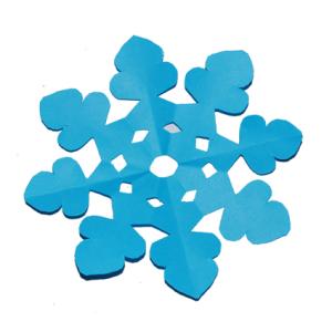 flocon en papier