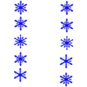 Jeu sur les flocons de neige &agrave; imprimer