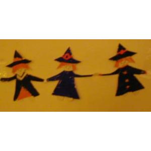 Frise de petites sorciéres