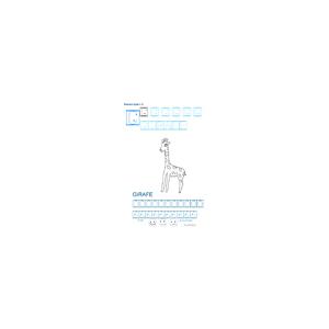 Imprimer la fiche graphisme sur G de GIRAFE