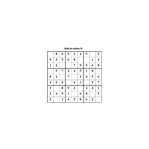 grille 14 de sudoku cycle 2 du primaire