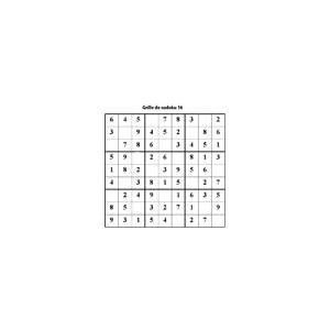 grille 16 de sudoku cycle 2 du primaire