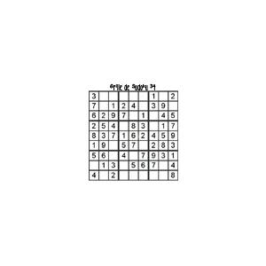 grille 34 de sudoku Primaire cycle 3