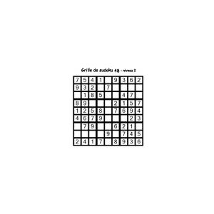 sudoku 48 de niveau 3