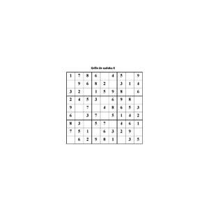 grille 4 de sudoku cycle 2 du primaire