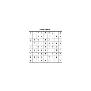grille 9 de sudoku cycle 2 du primaire