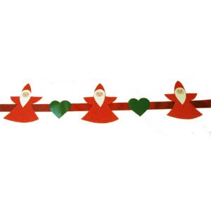 Guirlande de Père Noël à poser sur la table