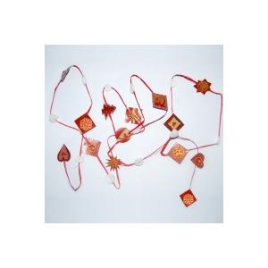 guirlande papier coton raphia