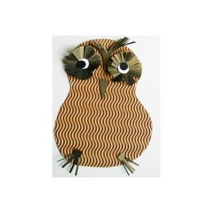 Collage d'un hibou