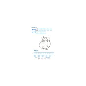 Imprimer la fiche graphisme sur H de HIBOU