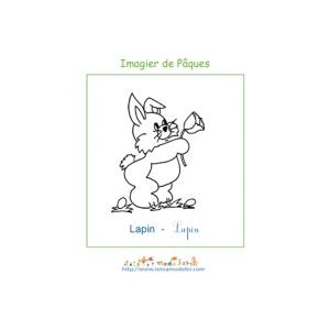Imagier de Pâques a imprimer