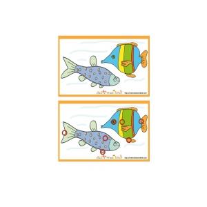 Solution du Jeu des erreurs: deux poissons dans l'eau