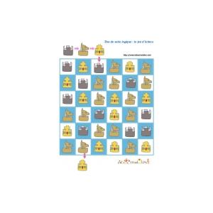 Des jeux de suite logique à imprimer : jeux d'échecs