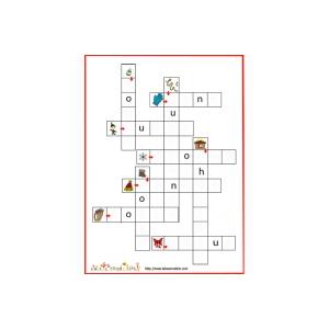 Jeu de mots Fléchés: mots d'hiver et de Noël