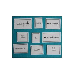 Activité sur les lettres grande section