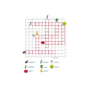 Grilles de mots croisés légumes maternelle