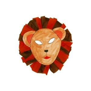Bricolage pour réaliser un masque de lion