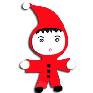 Lutin de Noël en papier