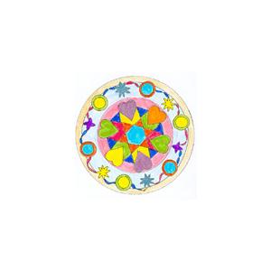 Réaliser un  mandala activité de graphisme
