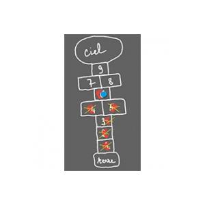 Jeu de marelle à plusieurs