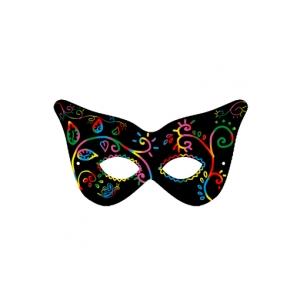 Loup papillon en carte à gratter
