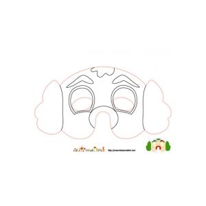 Coloriage de masques