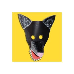 Un masque de loup en 3D