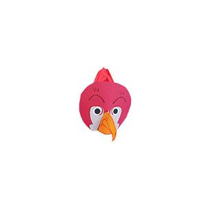 Masque oiseau à la tête rouge