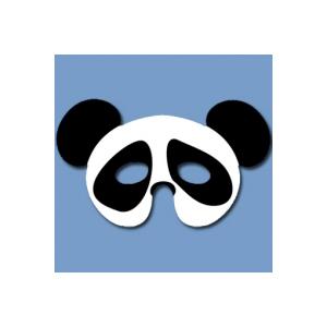 Masque de panda