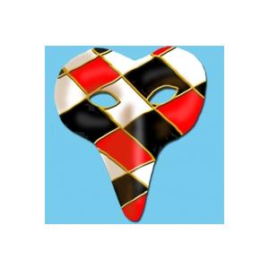 Masque d'arlequin
