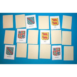 Fabriquer un jeu de mémoire sur les blasons des régions