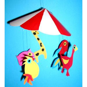 Réaliser un mobile manège enchanté pour bébé