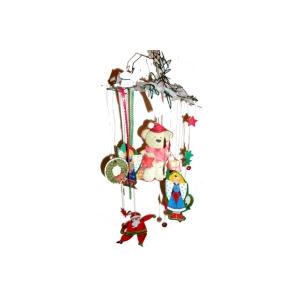 Réaliser un mobile de Noël  utilisant des motifs
