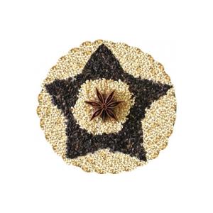 Mosaique légume secs